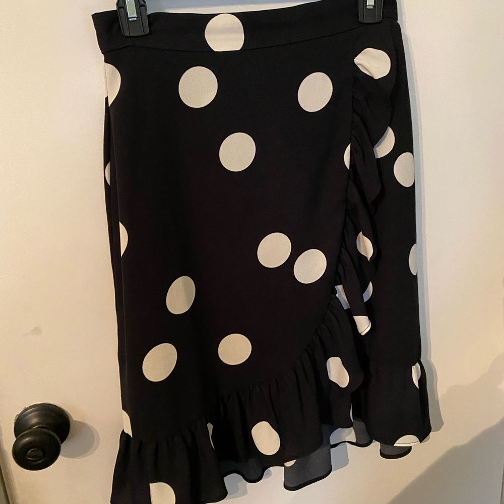 Mod cloth vintage polka dot skirt, size 4